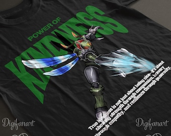 Stingmon Digimon Adventure 02 Unisex T-shirt, power of Kindness, Anime Tee, Graphic Tee, Gift for Digimon Fans for Digicon and merch