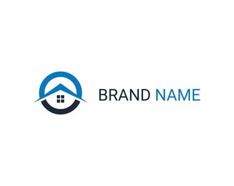 Logotipo de marca de bienes raíces personalizado, logotipo de agente inmobiliario, propiedad de agente, marca residencial, logotipo de edificio, agente de apartamentos, logotipo de negocio de propiedad