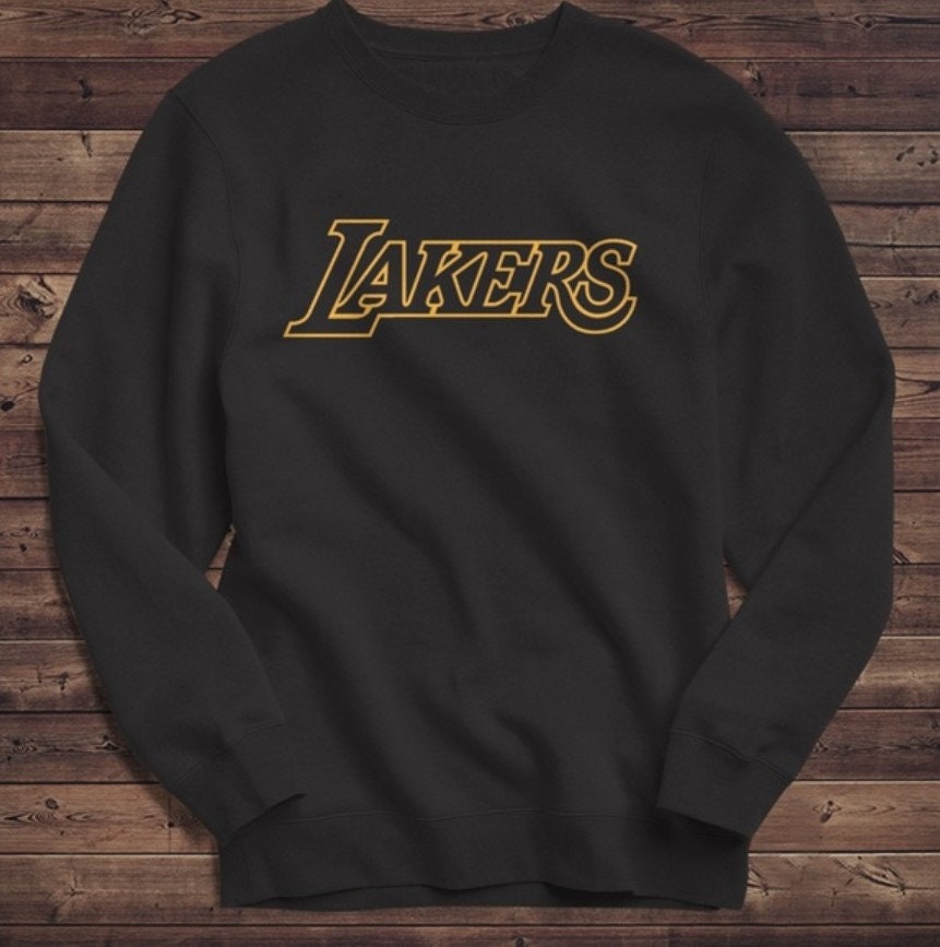 Lakers Black Sweatshirt – Vintage Fabrik