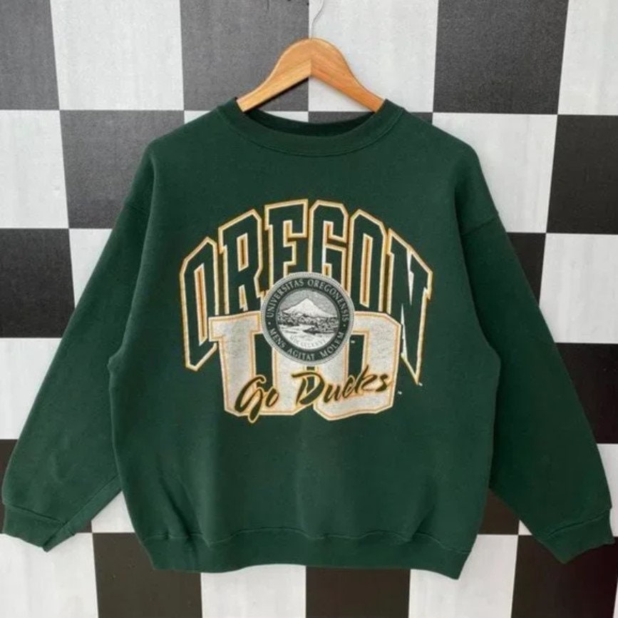 Vintage Oregon Ducks authentic cheer sweater - XL - VintageSportsGear