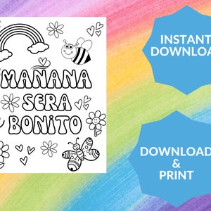 coloring page | KAROL G MAÑANA Sera bonito  | karol g theme | karol g birthday | bichota party |