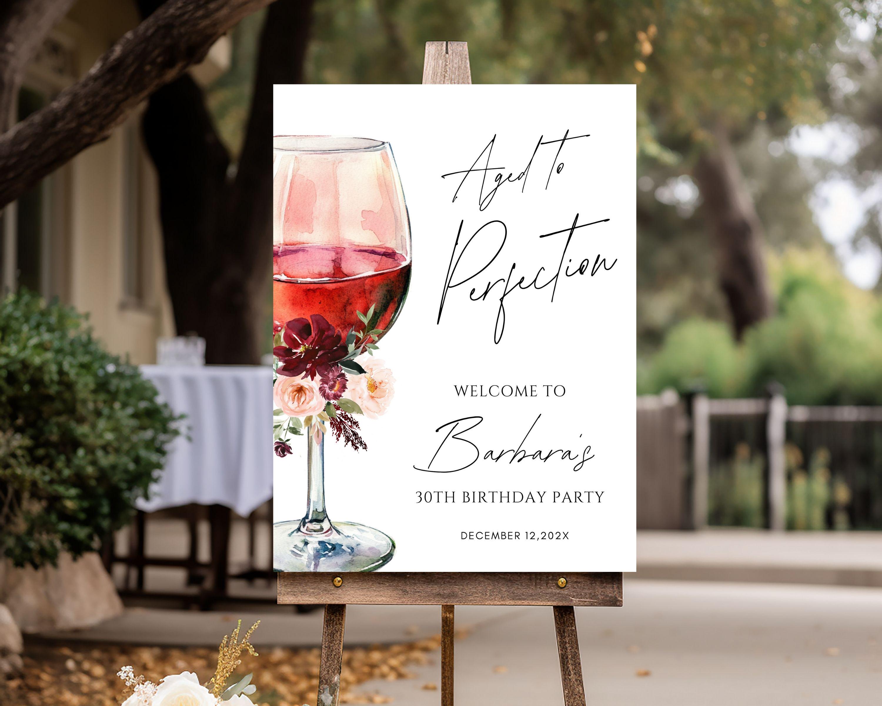 Party Decorations Home Wine Tasting Party Companies Wine Themed 30th