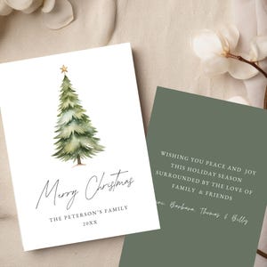 Modèle de carte de Noël minimaliste, téléchargement numérique, cartes de Noël téléchargeables minimales imprimable joyeux Noël ou carte de vœux 17