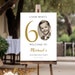 60th Birthday Welcome Sign,look Who's 60 Party Banner With Photo ...