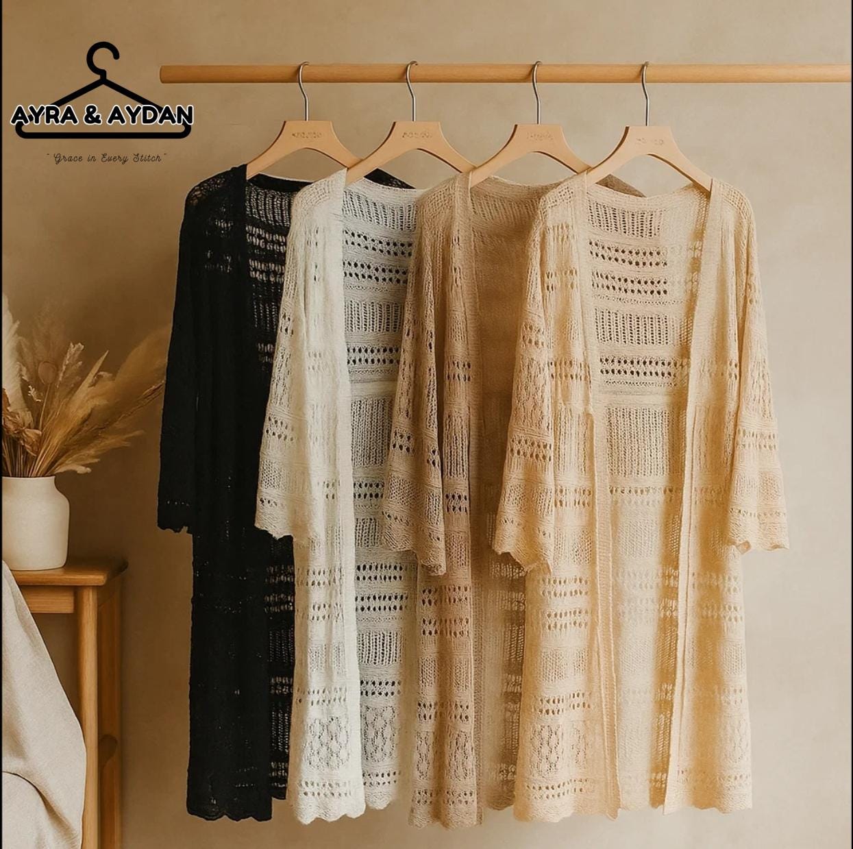 fashion nova sleeveless dresses Korean Style Oversized Off Shoulder Beige Knit Sweater – The Kawaii Factory main image 0