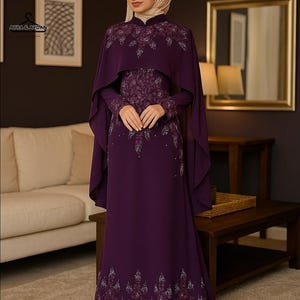 halal bridesmaid dresses Mismatched Burgundy Soft Satin Bridesmaid Dresses Mermaid Long Slits –  MyChicDress main image 1