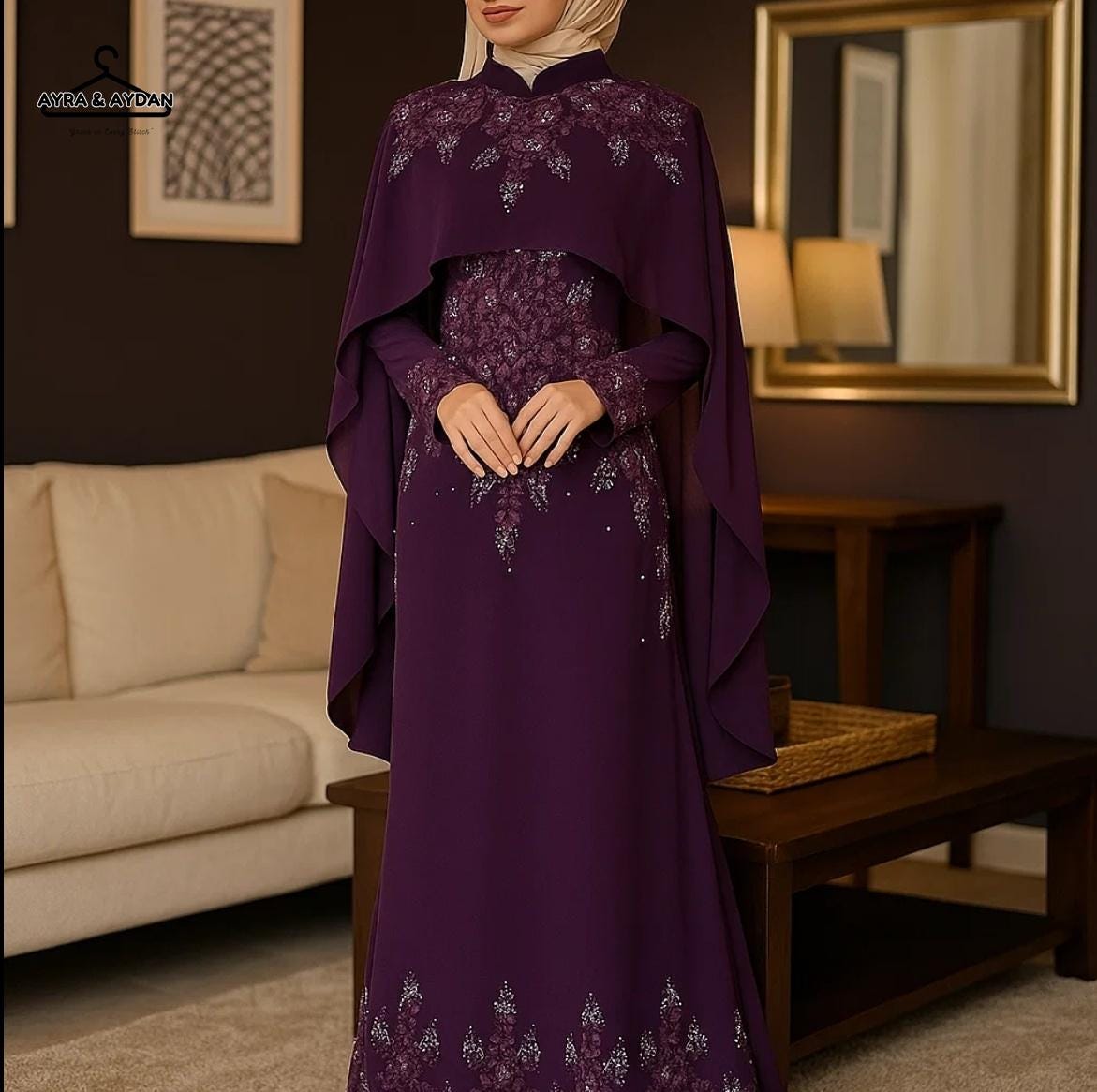 Muslim Engagement Dress