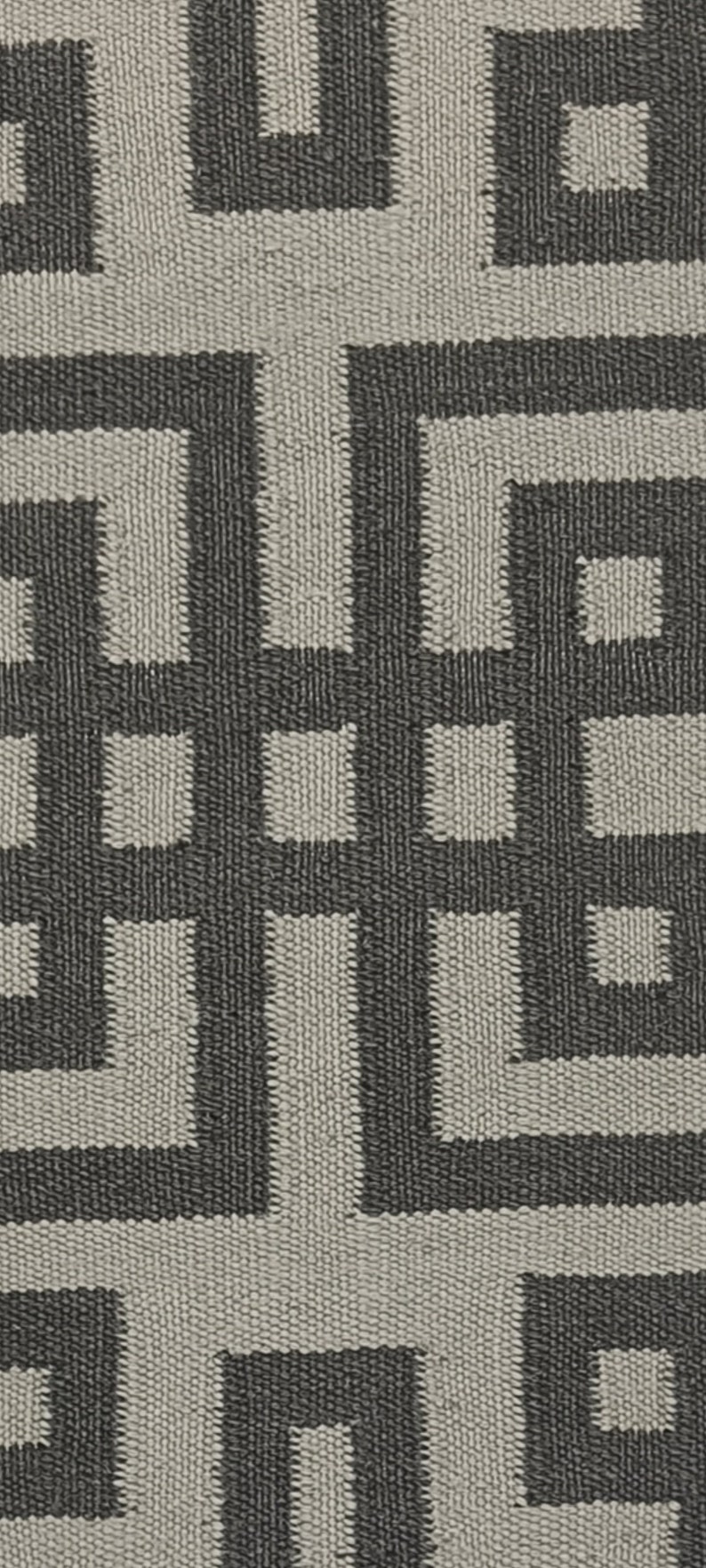 Luxurious Flat Weave Floor Rug hand Woven With Geometric Design New Zealand Wool 4X6 ,5X8,6X9