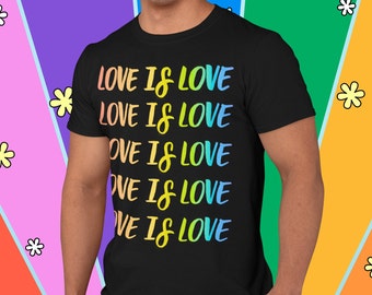 keepmore LGBT Je suis fière de toi Gay Lesbian Sarouel Rainbow Pantalons de survêtement Love is Love Pride Month Pantalon décontracté