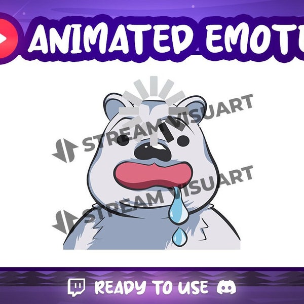 Twitch Glitch Emote Etsy