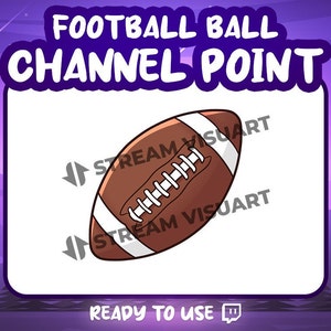Ikona punktu kanału Twitch Football Ball (do pobrania cyfrowego)