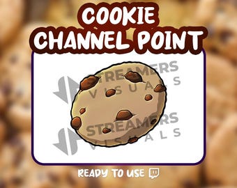 Icono de puntos del canal de Twitch de Cookie: Recompensa de transmisión festiva (descarga digital)