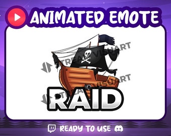 Pirate Flag Animated Emote For Twitch & Discord - Perfect Looping Joll –  PixelsLucky