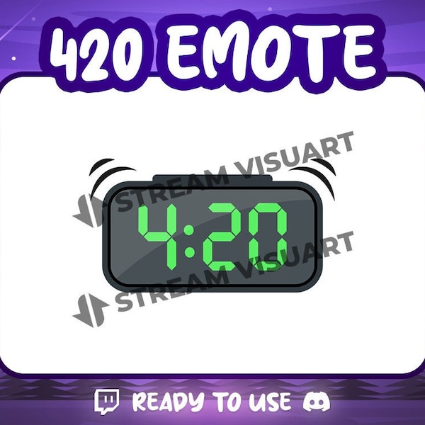 Alarm Clock Emote Etsy
