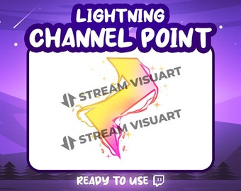 Icono de punto del canal de Twitch de Rayo: Trueno de verano (descarga digital)