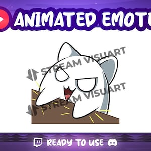 Angry Cat Animated Emote: Twitch/Discord Stream Emoji (GIF)