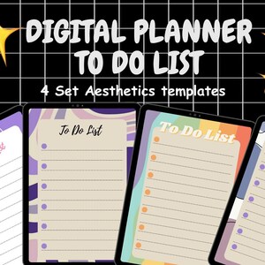 To Do List Purple Themed Template | Task Tracker | Weekly Planner list