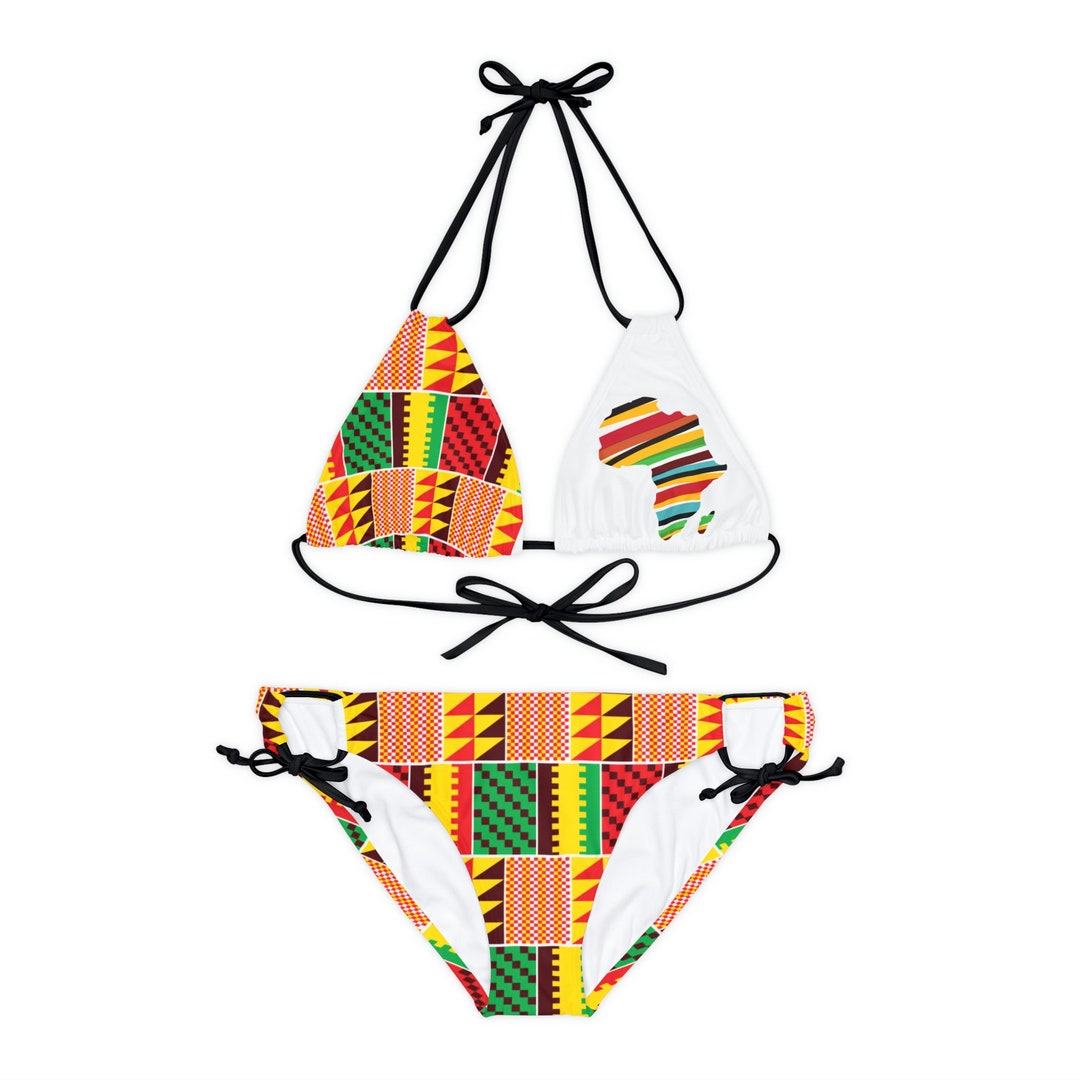 strappy-bikini-set-african-print-design-beach-swimsuit-etsy