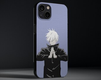 Satoru Gojo / Jujutsu Kaisen Soft Phone Case, Iphone 14, 13, 12, 11, X, 9, 8