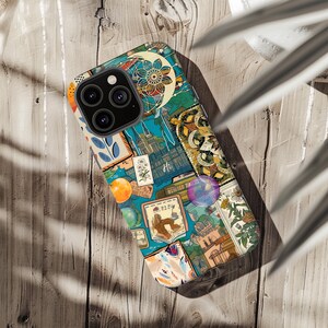 Collage Phone Case, Trendy Summer Phone Cases,  iPhone 8,X, 11,12,13,14,15,16, Samsung Galaxy & Google Pixel, Mediterranean Summer Case