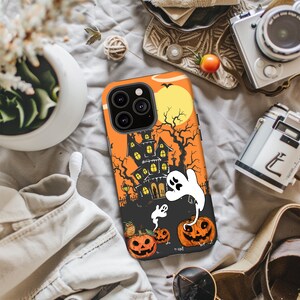 Halloween Phone Case - Spooky Vintage & Retro Cases for iPhone 16 Pro Max, 15, 14, 13, 12, 11, Xr, X, 8, 7,Samsung S24, S23, S22, S21