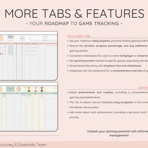 Gaming Tracker Toolkit With Games Gallery | Interactive Progress | Game ...