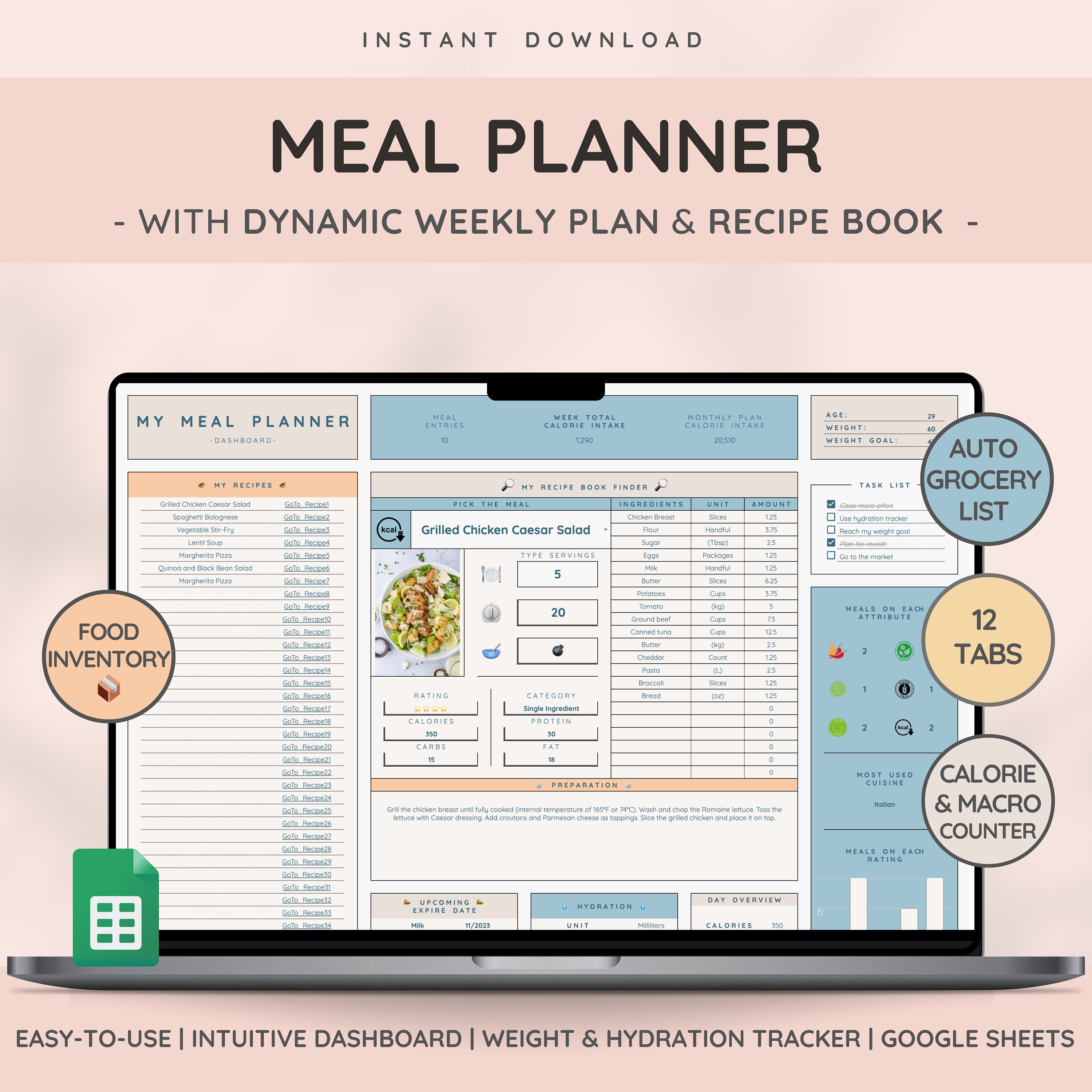 Meal Plan Mapi