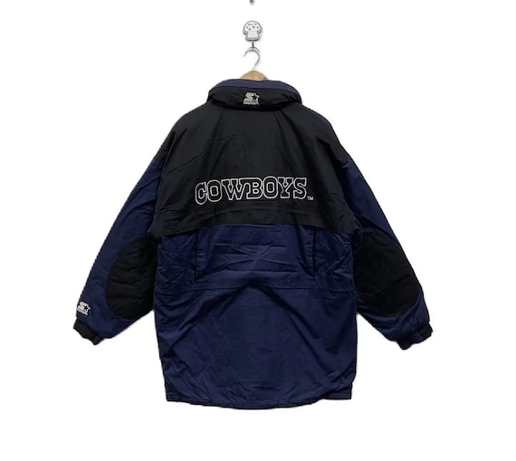STARTER COWBOYSジャケットVINTAGEヴィンテージ Vintage 1990s Dallas Cowboys Starter 1/2 Zip Pullover Light Jacket