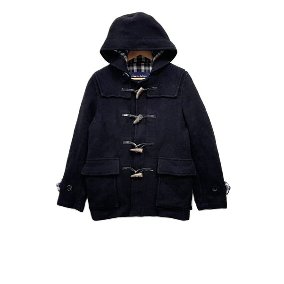 Comme Des Garcons Homme X Groverall AD2009 Duffle Coat Etsy