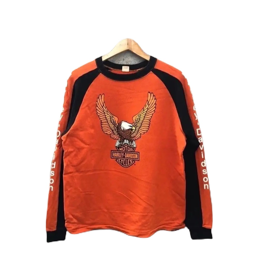 Rare!! the Real Mccoys X Harley Davidson Sweatshirt - Etsy