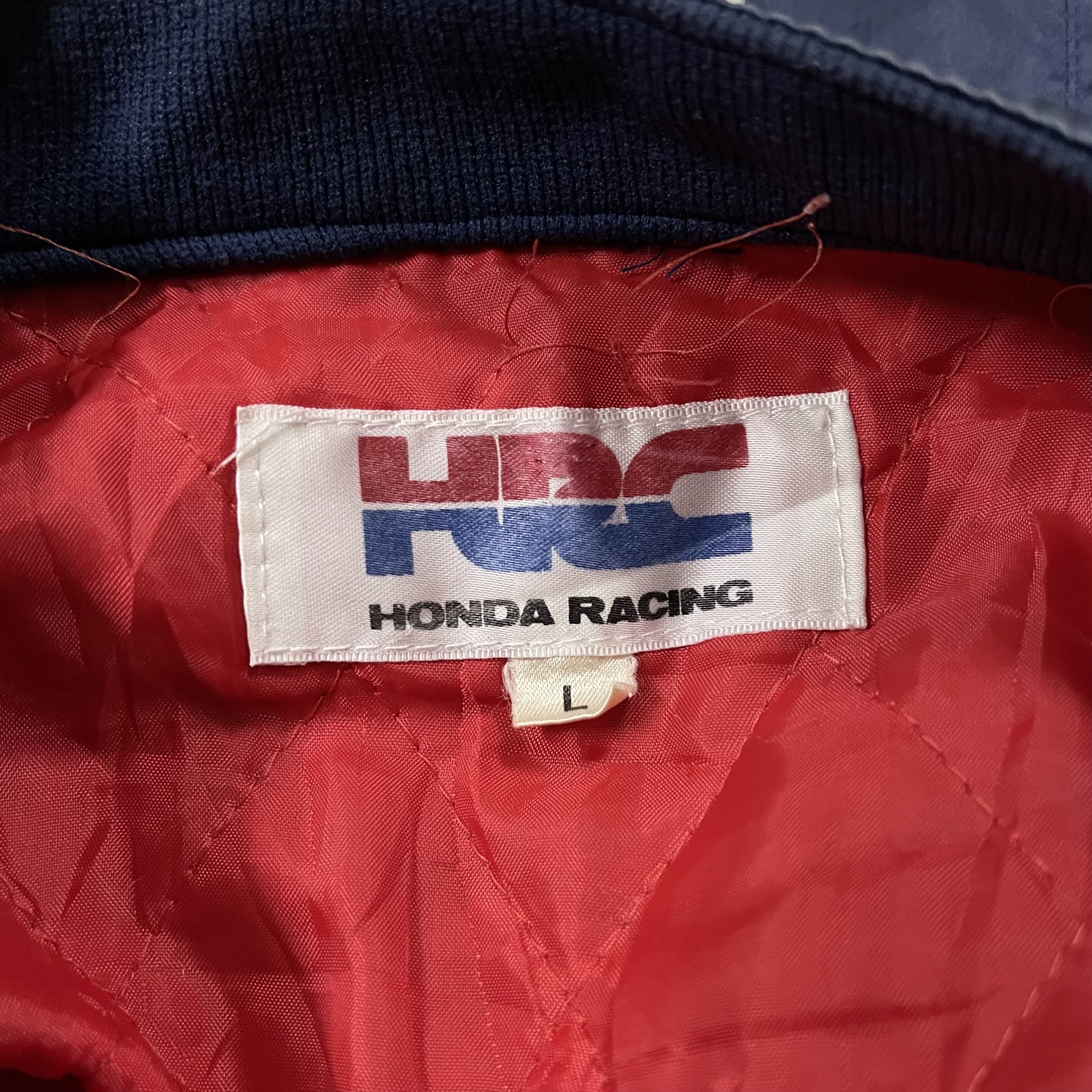 Vintage 90s Honda Racing HRC Bomber Jacket - Size L - Etsy