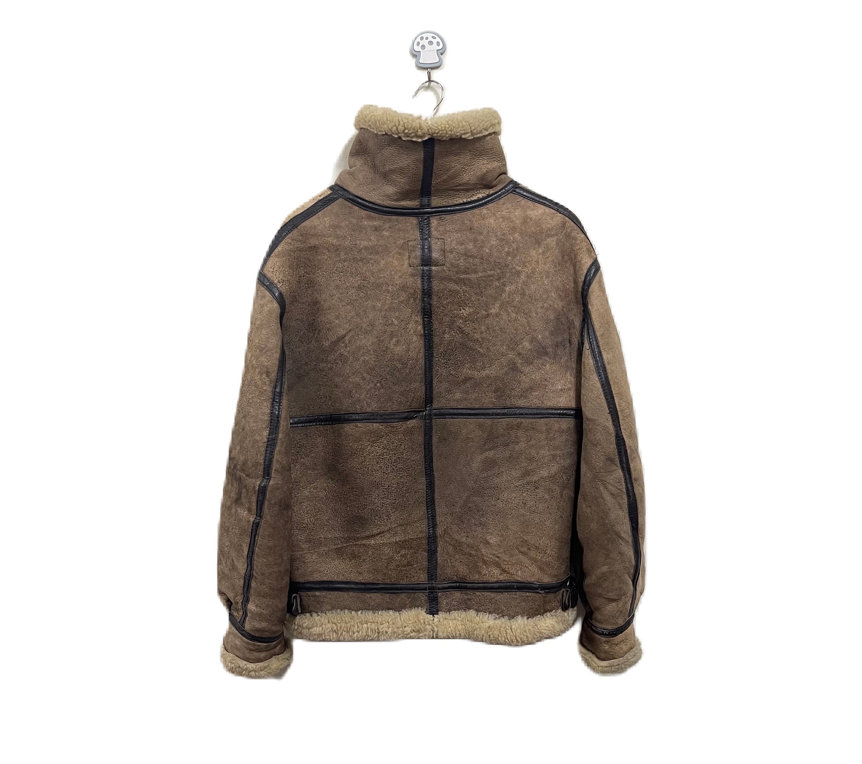 Vintage Avirex B-9 Shearling Sherpa Jacket - USA Made - Etsy