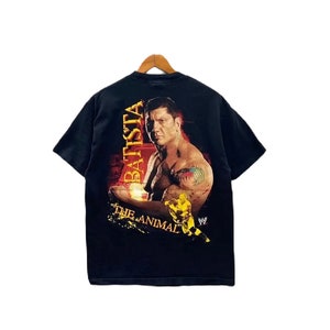 Vintage Batista WWE Wrestling Tshirt