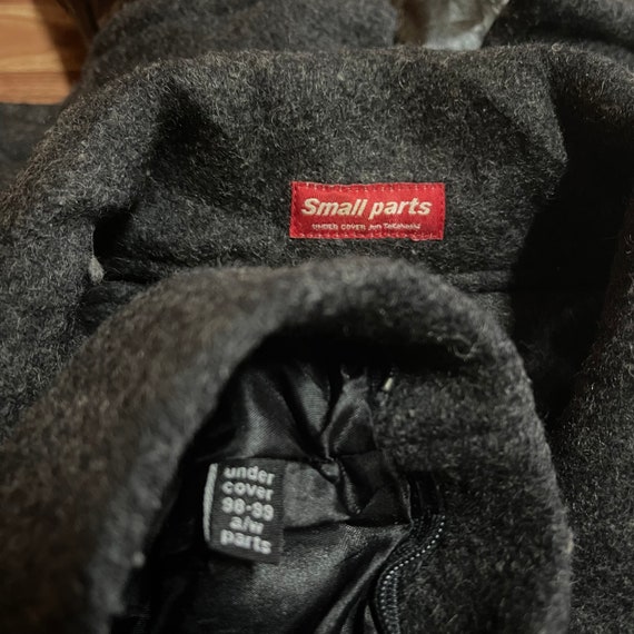 ジャケット・アウター UNDER CORVER JUN TAKAHASHI small parts Undercover Jun Takahashi Small Parts Wool Peajacket AW98/99