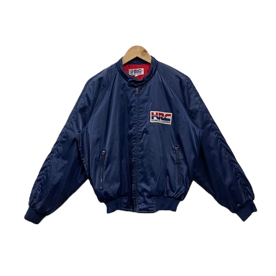 Vintage 90s Honda Racing HRC Bomber Jacket - Size L - Etsy