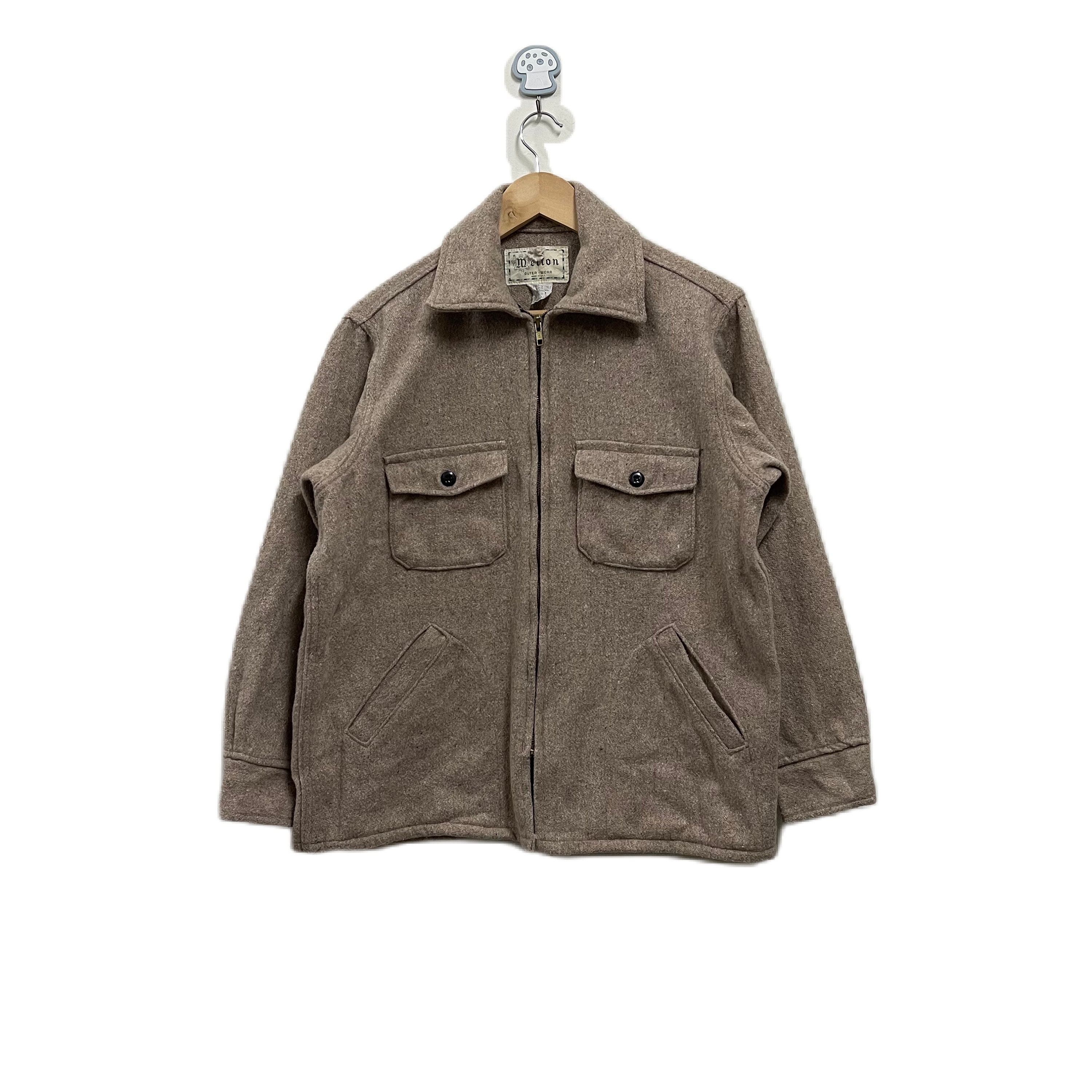 Vintage 90s MELTON wool jacket