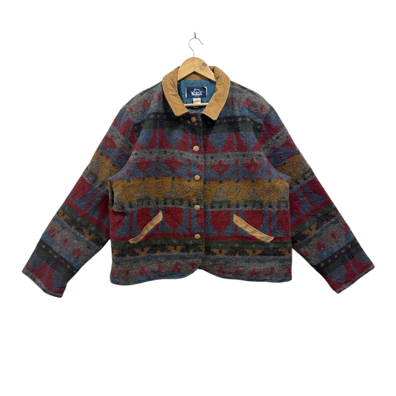 Woolrich Navajo Coat - Etsy