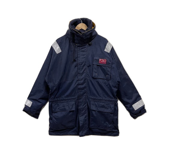 Vintage 90s Polo Hi Tech by Ralph Lauren Fireman Jacket Vintage 90s Polo Hi Tech by Ralph Lauren Fireman Jacket