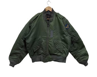 Vintage US Air Force L-2B Flying Bomber Jacket Army Jacket