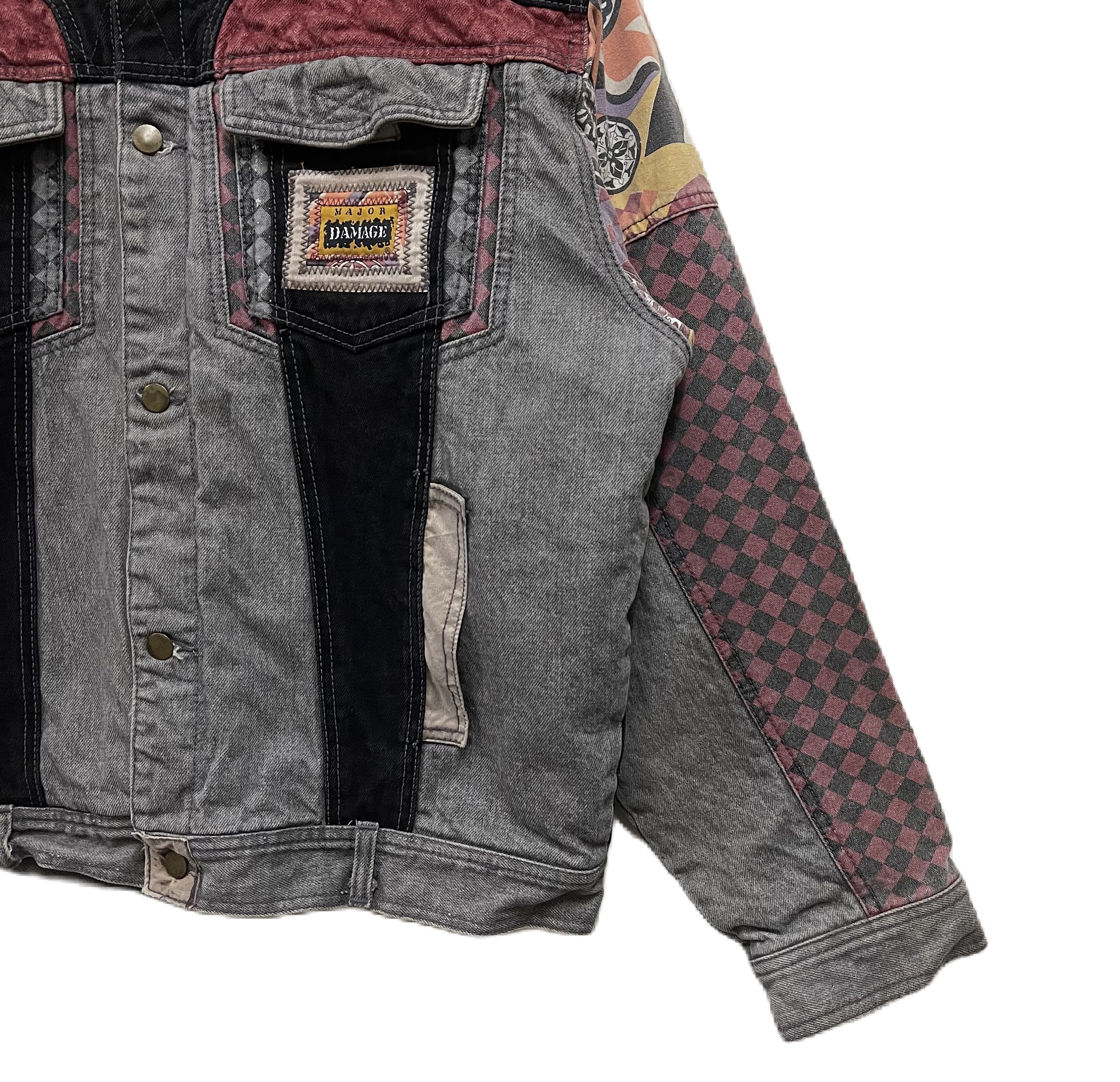USED〈crash denim jacket gimikku damage〉 USED〈crash denim jacket gimikku damage〉