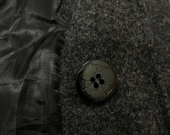 Undercover Jun Takahashi Small Parts Wool Peajacket AW98/99 - Etsy