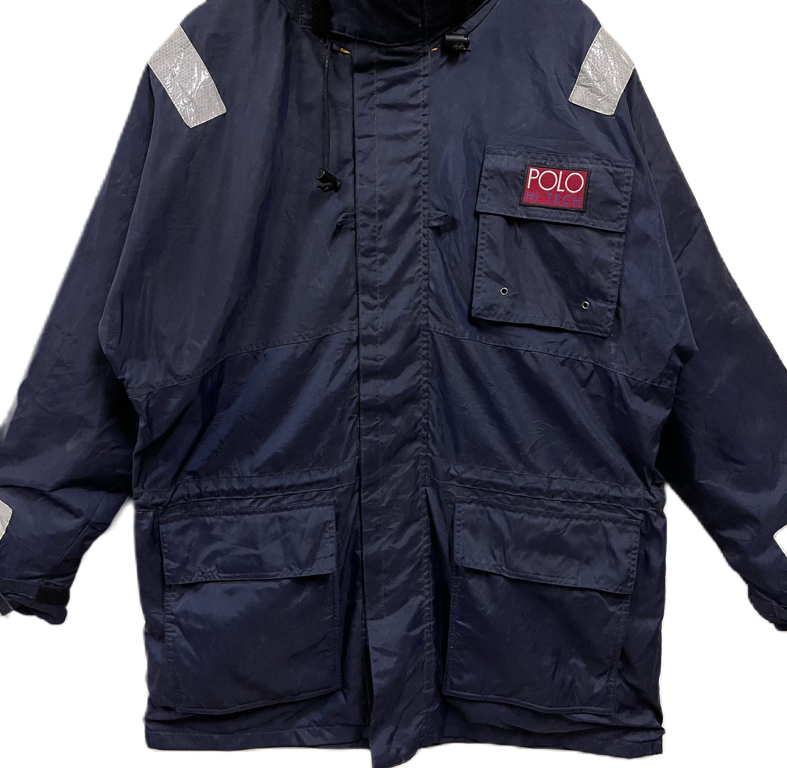Vintage 90s Polo Hi Tech by Ralph Lauren Fireman Jacket Vintage 90s Polo Hi Tech by Ralph Lauren Fireman Jacket
