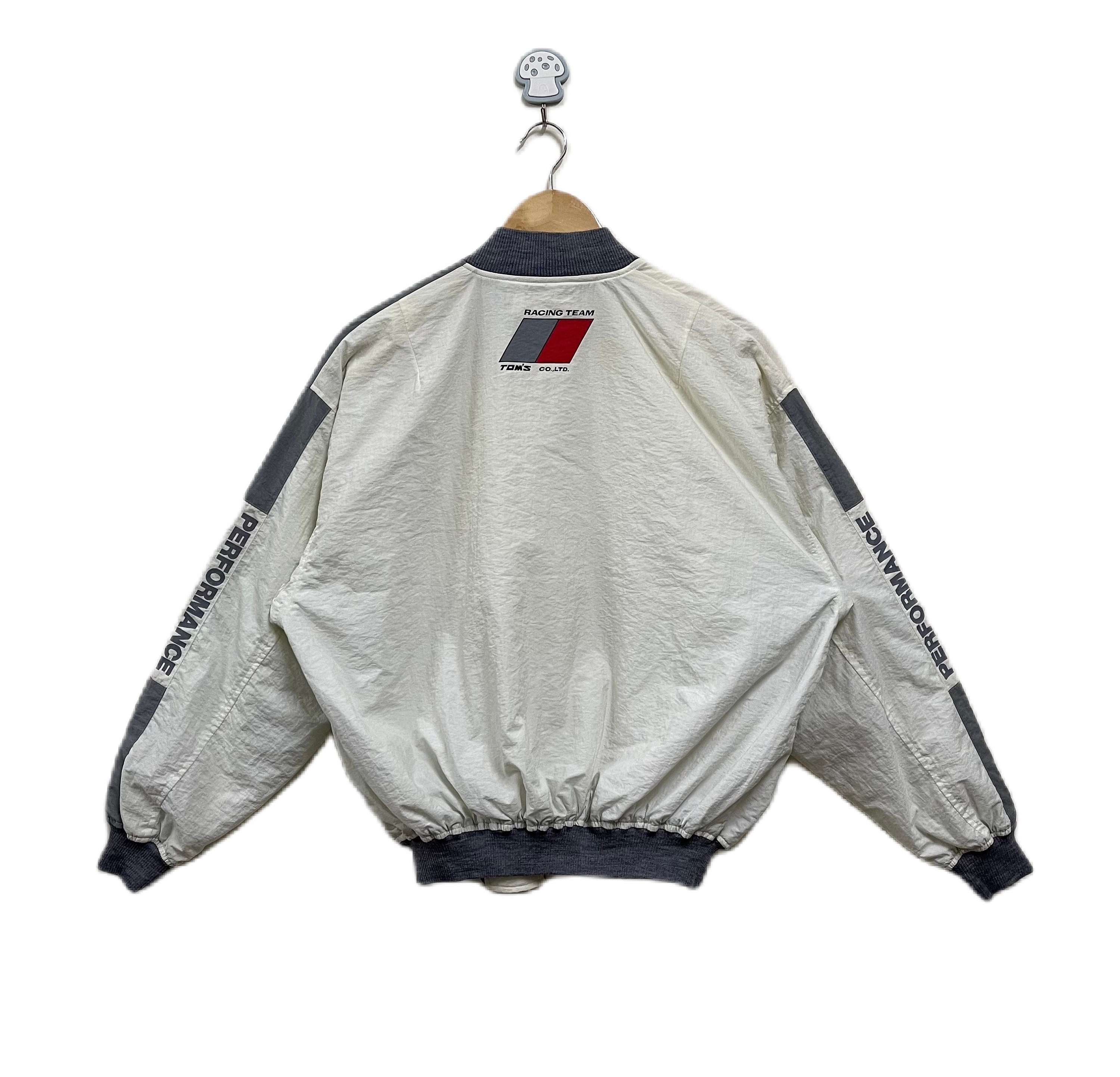 Vintage 90s TOM'S Racing Team Toyota Jacket Bomber Windbreaker