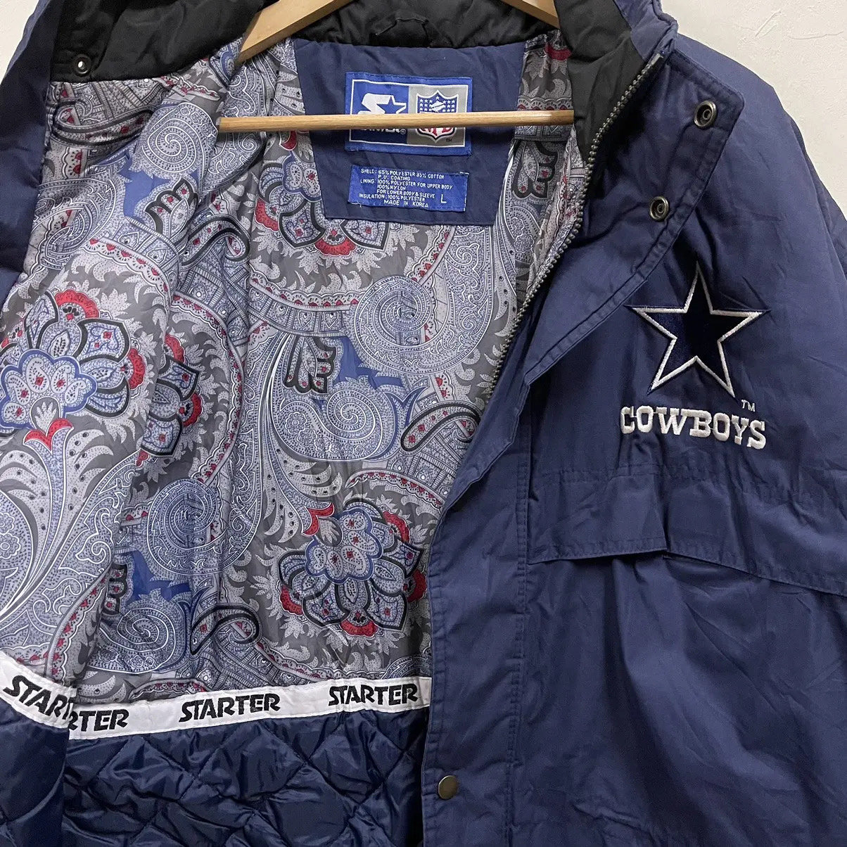 NFLスターター◼️90sダラスカーボーイ・ビンテージ・スタジャン◼️オールド Vintage Dallas Cowboys Proline Starter Jacket Large | eBay