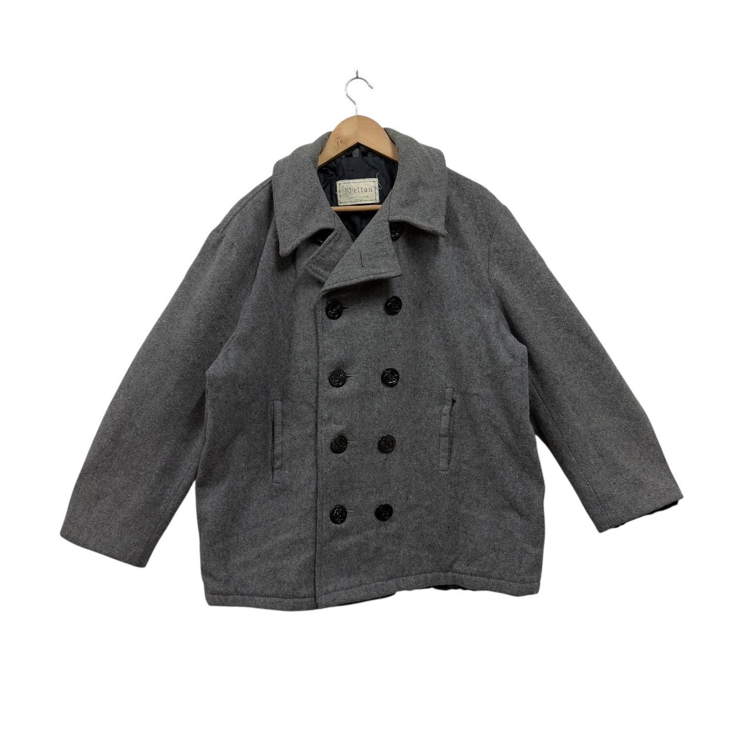Melton Wool Jacket - Etsy Canada