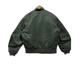 Vintage Us Air Force Machope Ma1 Bomber Jacket Size Xlarge - Etsy