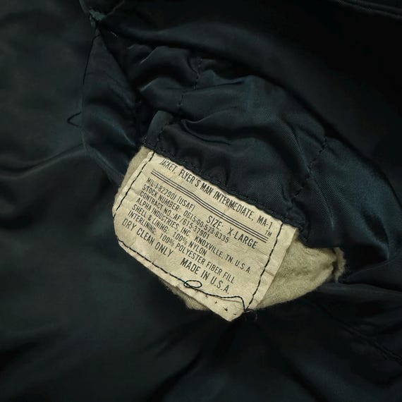 Vintage Alpha Industries Ma1 Bomber Jacket Reversible Size Xxlarge