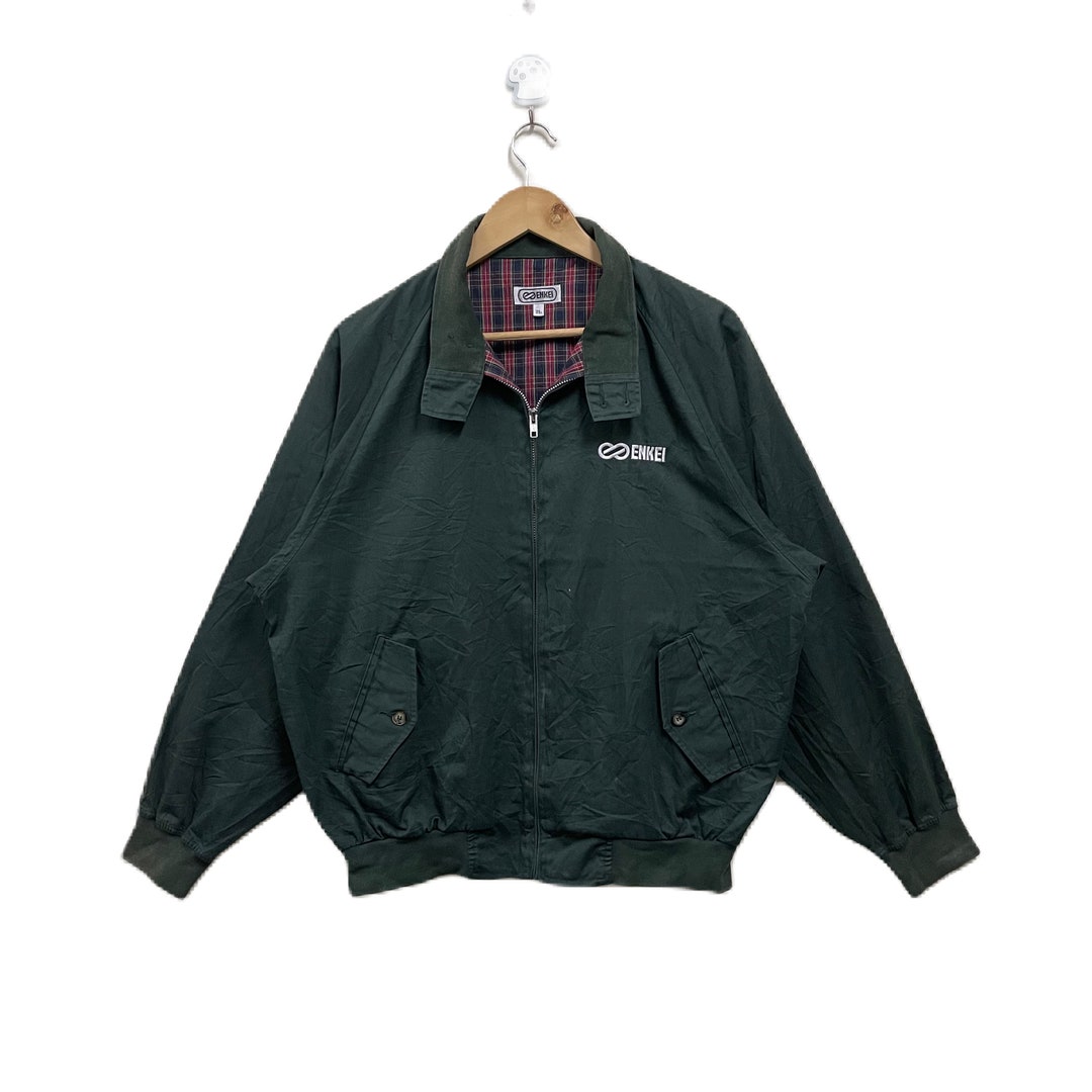 Vintage 90s ENKEI Wheels Jacket Etsy