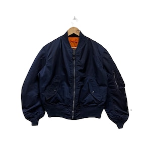 ジャケット・アウター MA-1 jacket 00s archive unknown alpha Vintage Alpha Industries Ma-1 Ideal Zip Men's #D1312B | eBay