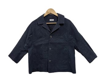 Issey Miyake Plantation Vintage Oversized Wool Outerwear Jacket